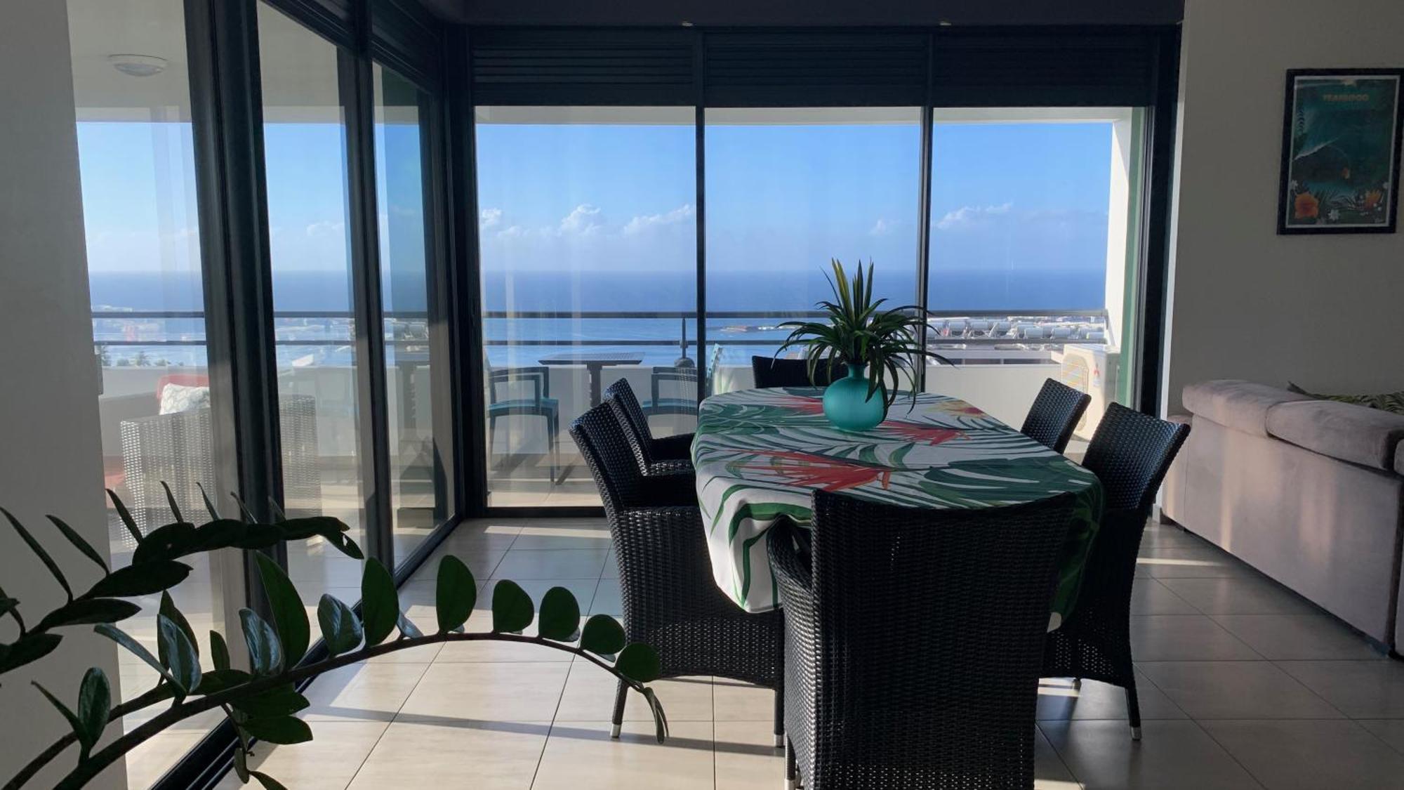 Kaili Ocean View Luxury 2Br Ac Throughout Fiber Wifi & Pool Apartment Papeete  Exterior photo