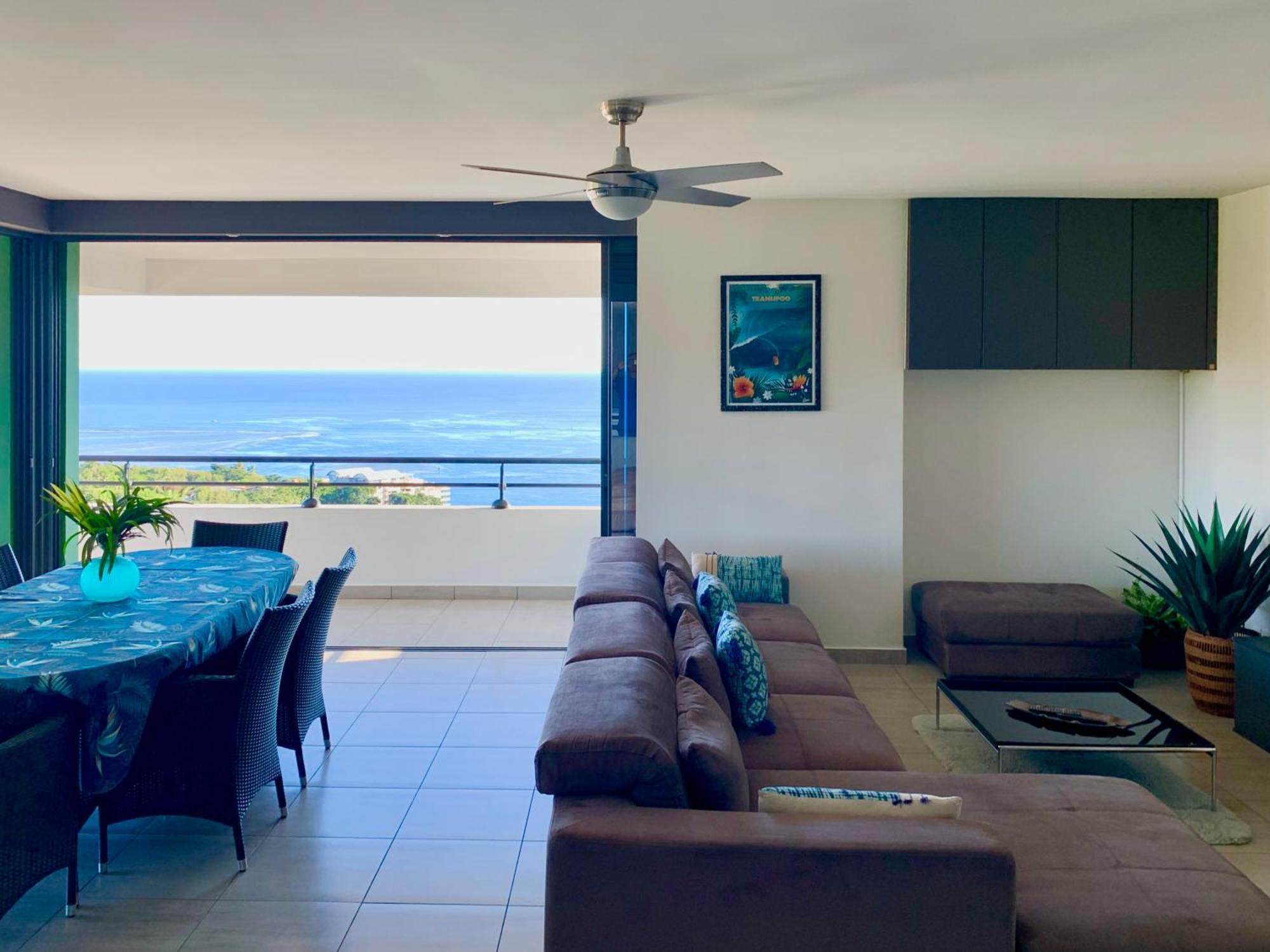 Kaili Ocean View Luxury 2Br Ac Throughout Fiber Wifi & Pool Apartment Papeete  Exterior photo